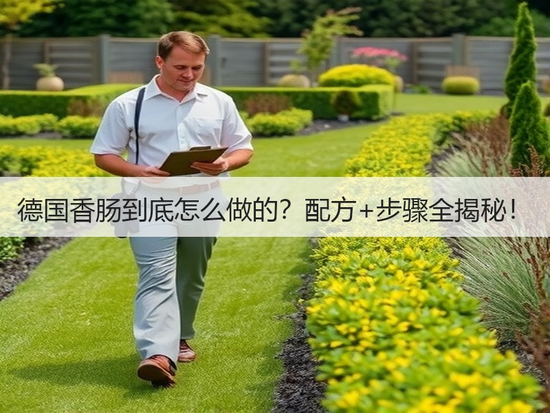 德国香肠到底怎么做的？配方+步骤全揭秘！