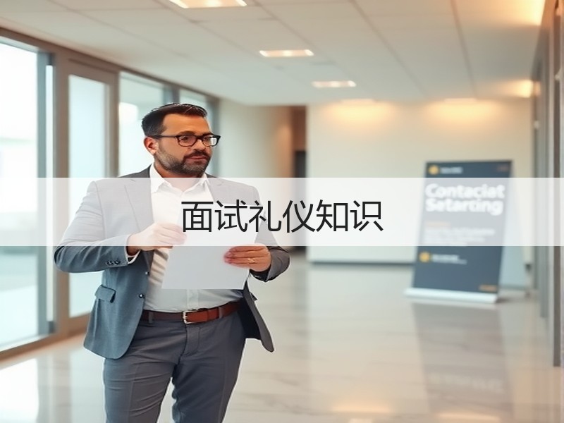 面试礼仪知识
