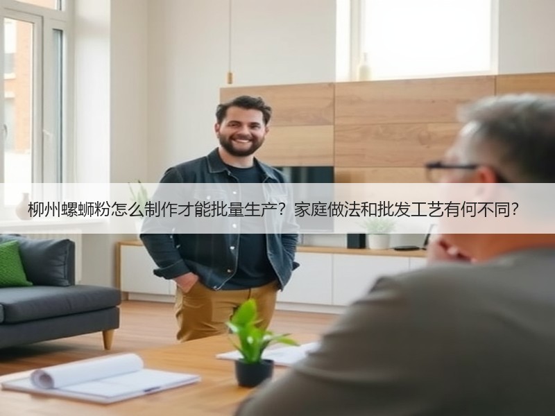 柳州螺蛳粉怎么制作才能批量生产？家庭做法和批发工艺有何不同？