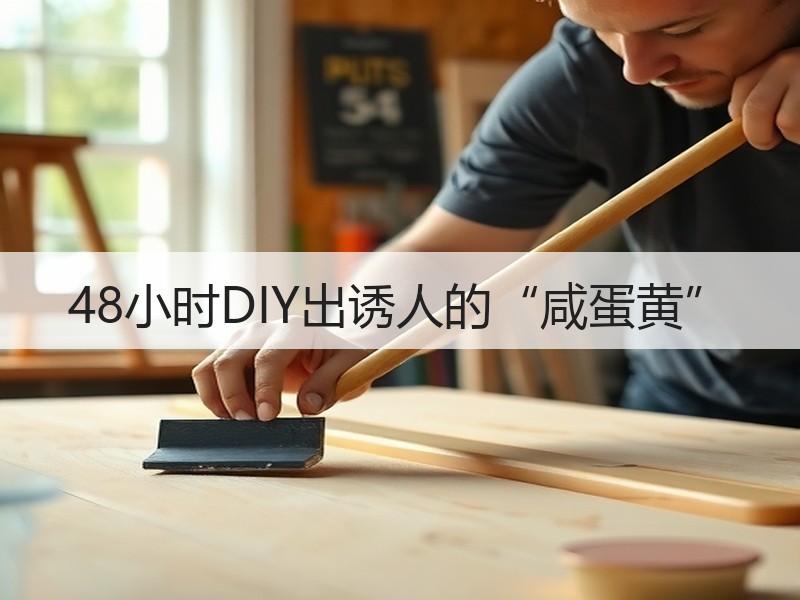 48小时DIY出诱人的“咸蛋黄”
