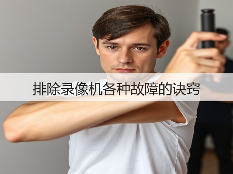 排除录像机各种故障的诀窍