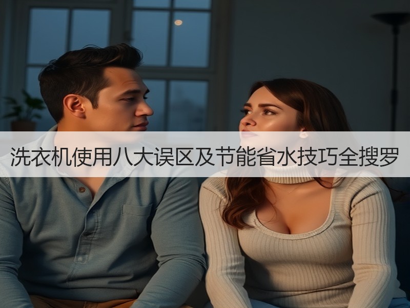 洗衣机使用八大误区及节能省水技巧全搜罗