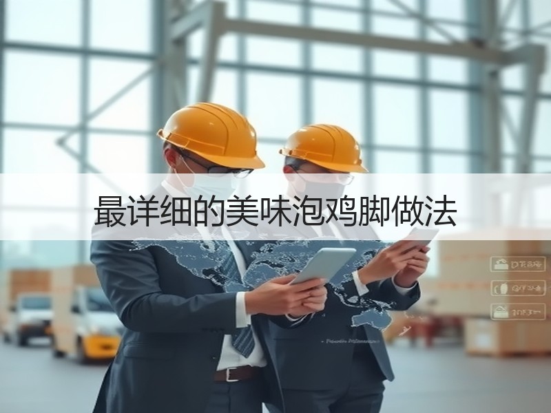 最详细的美味泡鸡脚做法
