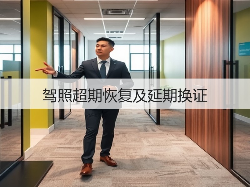 驾照超期恢复及延期换证