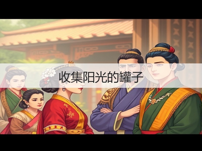 收集阳光的罐子