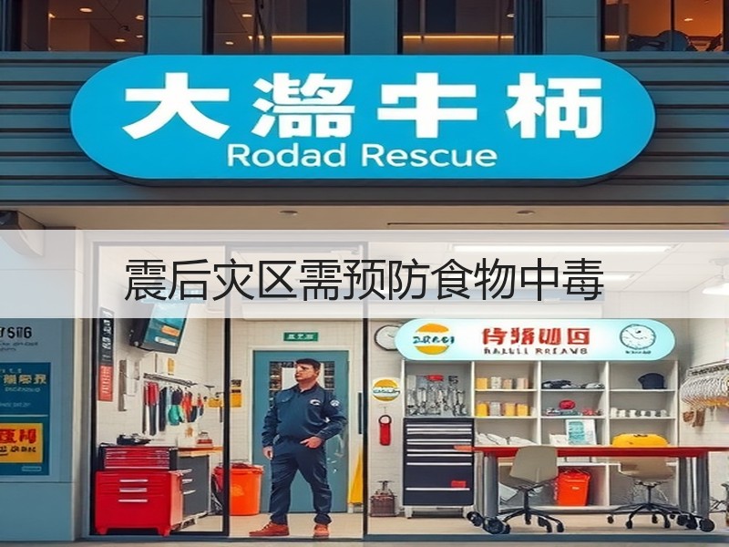 震后灾区需预防食物中毒