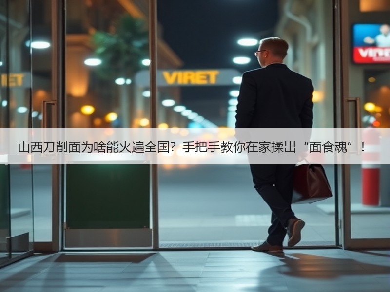山西刀削面为啥能火遍全国？手把手教你在家揉出“面食魂”！