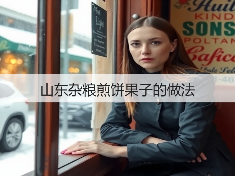 山东杂粮煎饼果子的做法