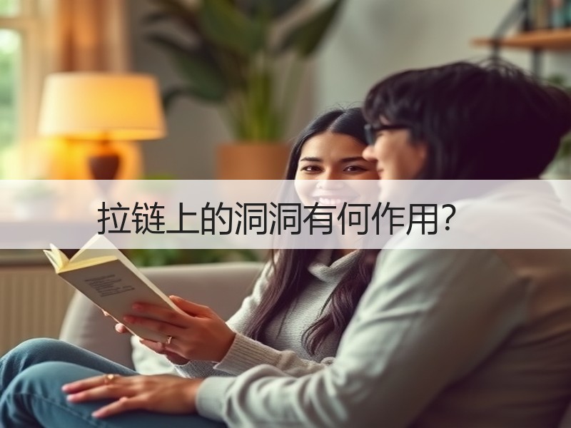 拉链上的洞洞有何作用？