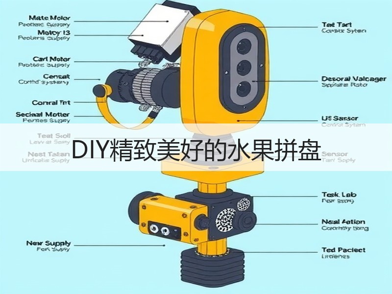 DIY精致美好的水果拼盘