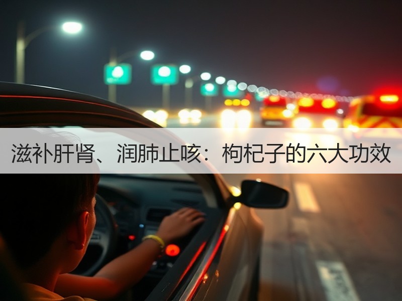 滋补肝肾、润肺止咳：枸杞子的六大功效