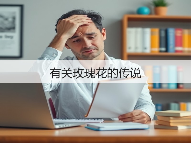 有关玫瑰花的传说