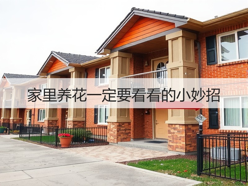 家里养花一定要看看的小妙招