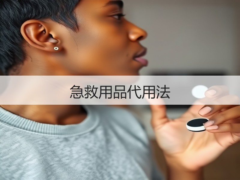急救用品代用法