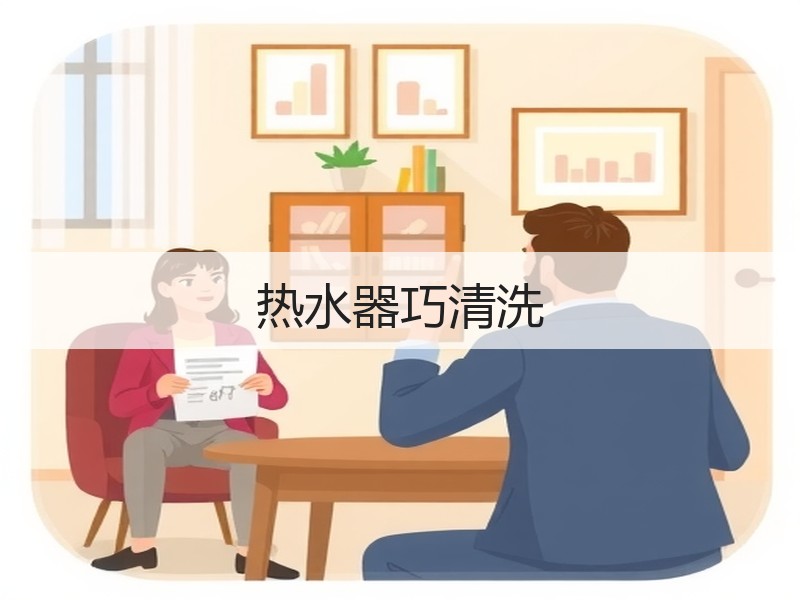 热水器巧清洗