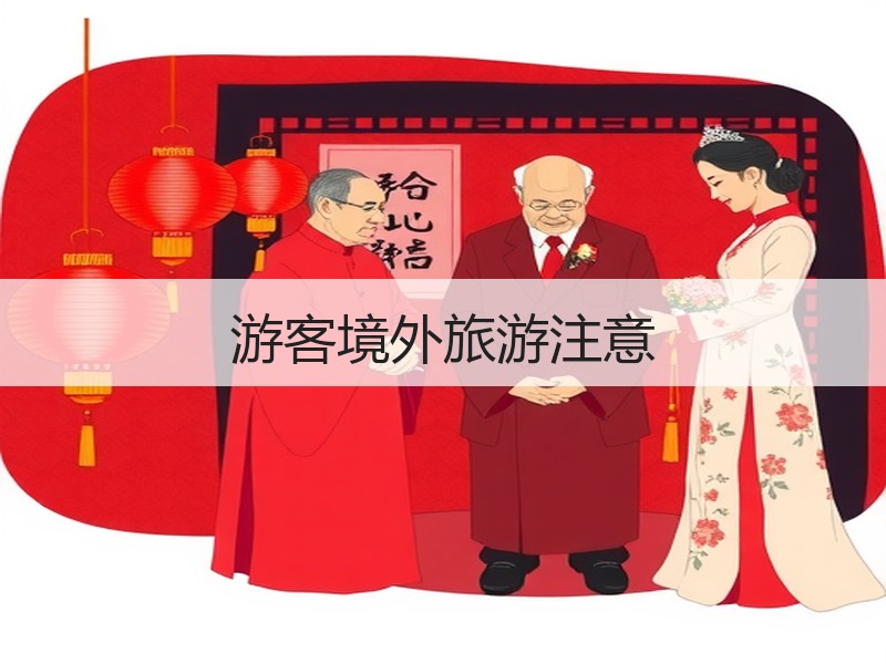 游客境外旅游注意