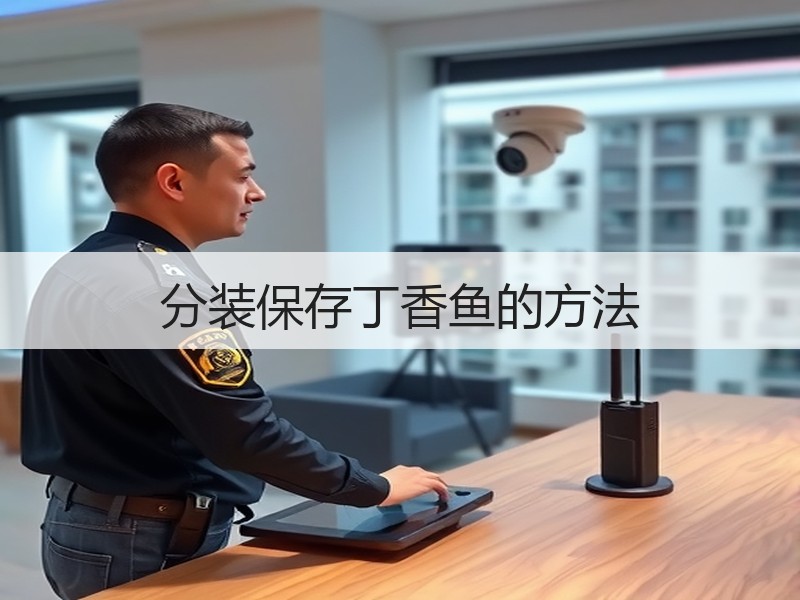 分装保存丁香鱼的方法