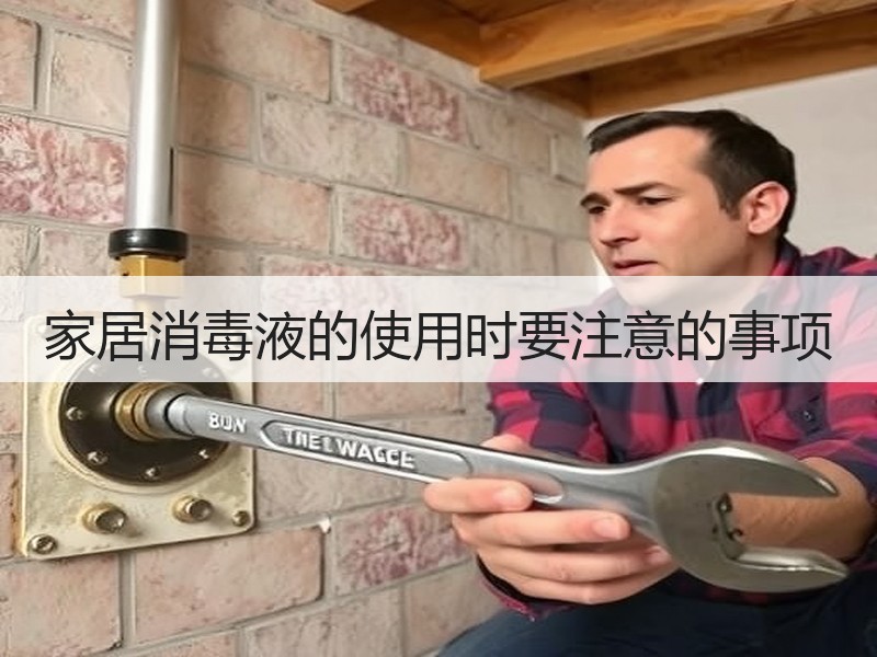 家居消毒液的使用时要注意的事项