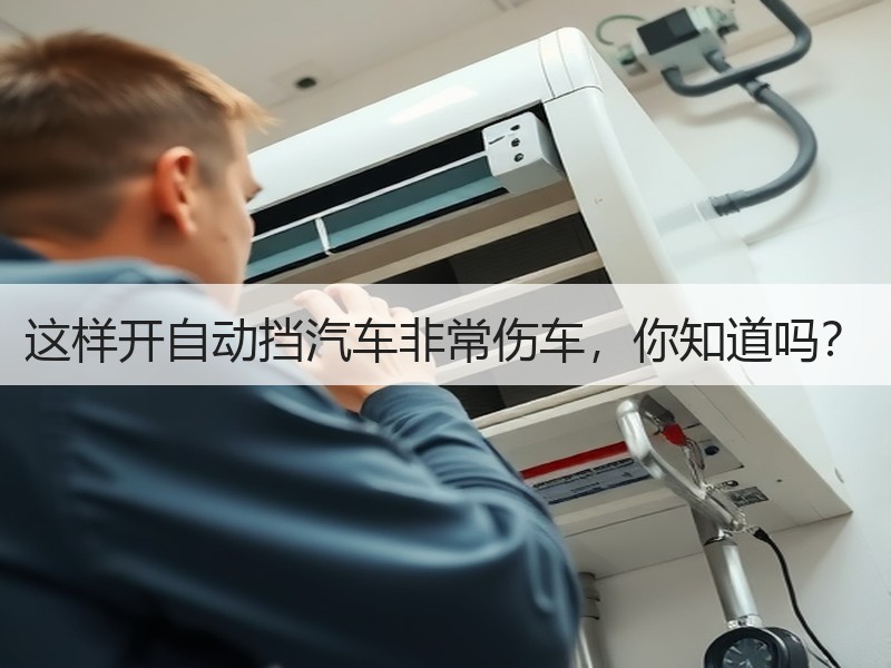 这样开自动挡汽车非常伤车，你知道吗？
