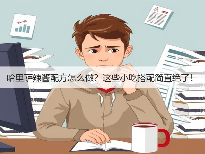 哈里萨辣酱配方怎么做？这些小吃搭配简直绝了！