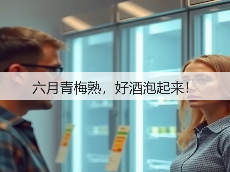 六月青梅熟，好酒泡起来！