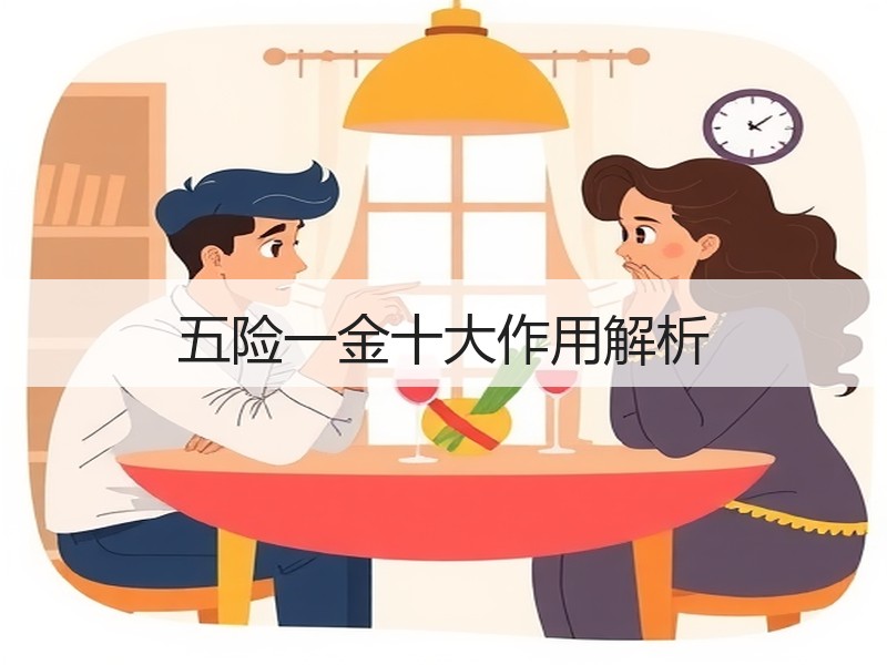 五险一金十大作用解析