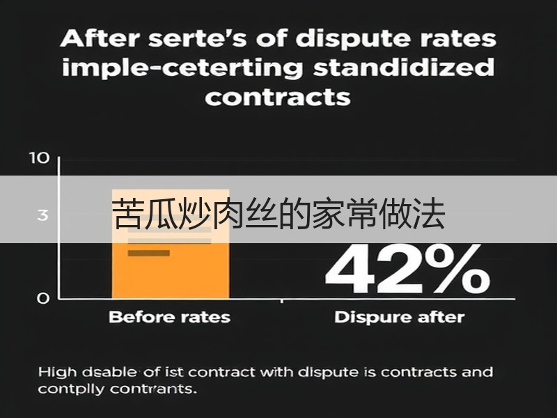 苦瓜炒肉丝的家常做法