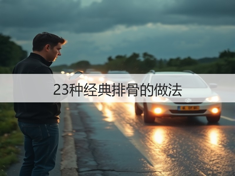 23种经典排骨的做法