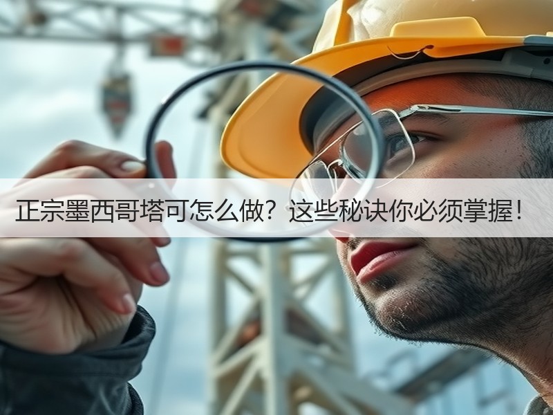 正宗墨西哥塔可怎么做？这些秘诀你必须掌握！