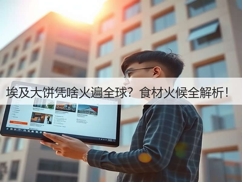 埃及大饼凭啥火遍全球？食材火候全解析！