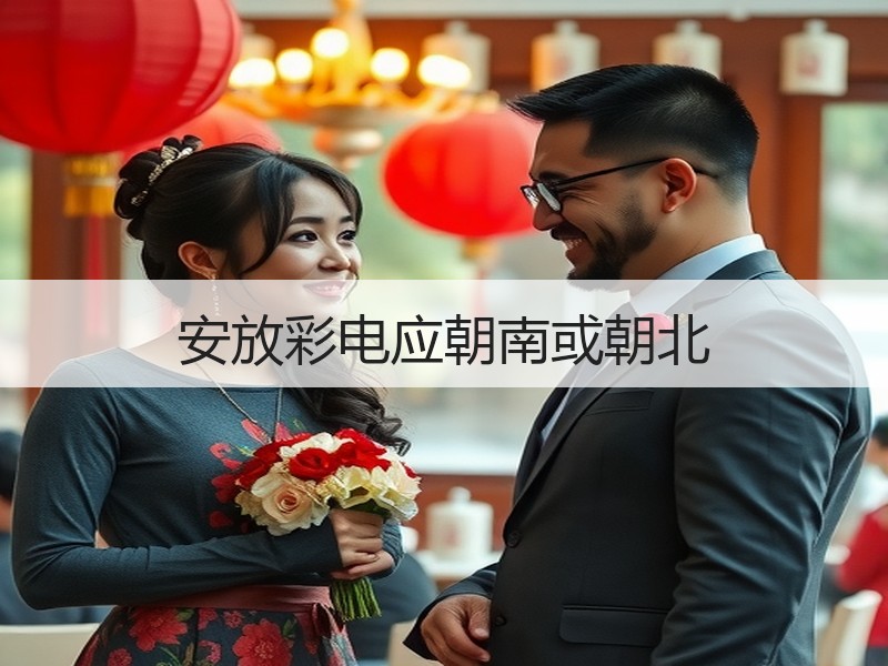 安放彩电应朝南或朝北