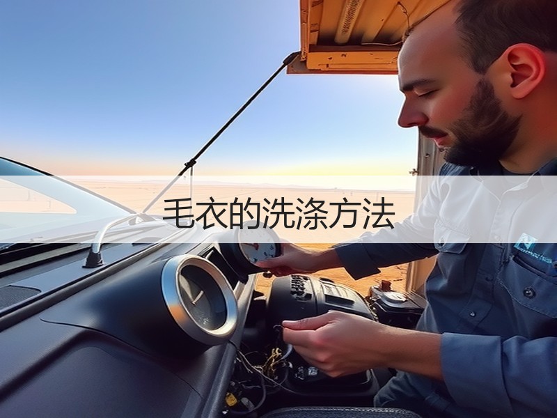 毛衣的洗涤方法