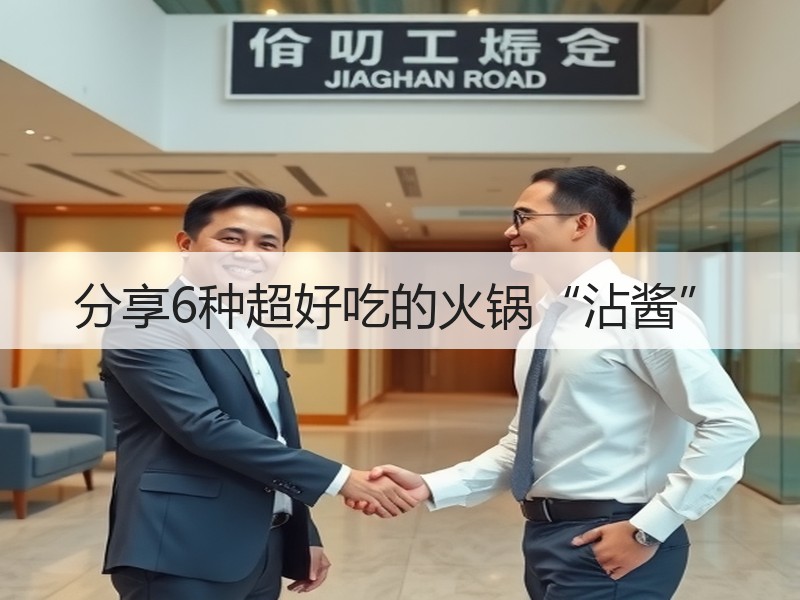 分享6种超好吃的火锅“沾酱”
