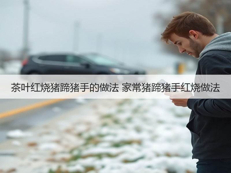 茶叶红烧猪蹄猪手的做法 家常猪蹄猪手红烧做法