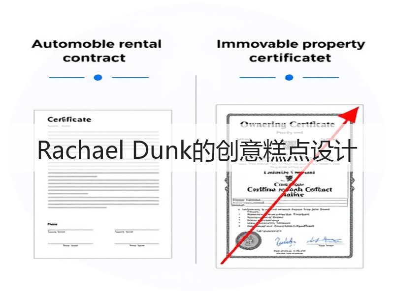 Rachael Dunk的创意糕点设计