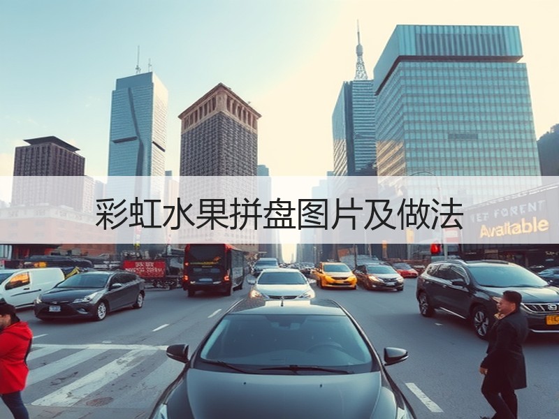 彩虹水果拼盘图片及做法