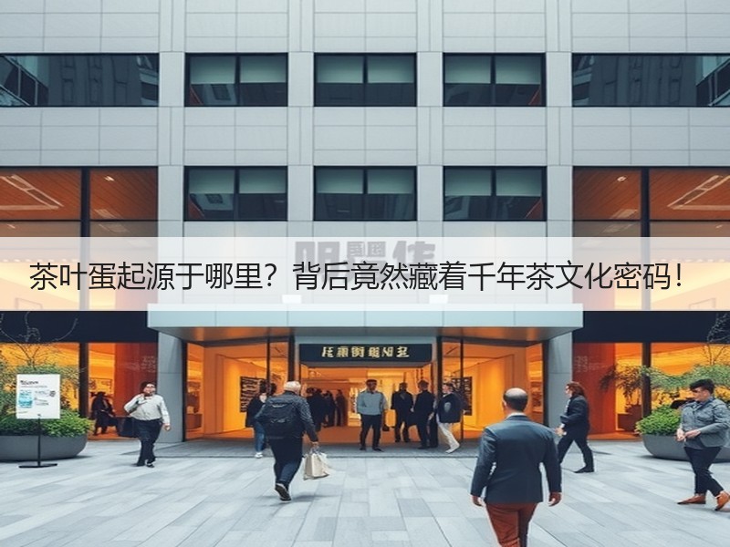 茶叶蛋起源于哪里？背后竟然藏着千年茶文化密码！