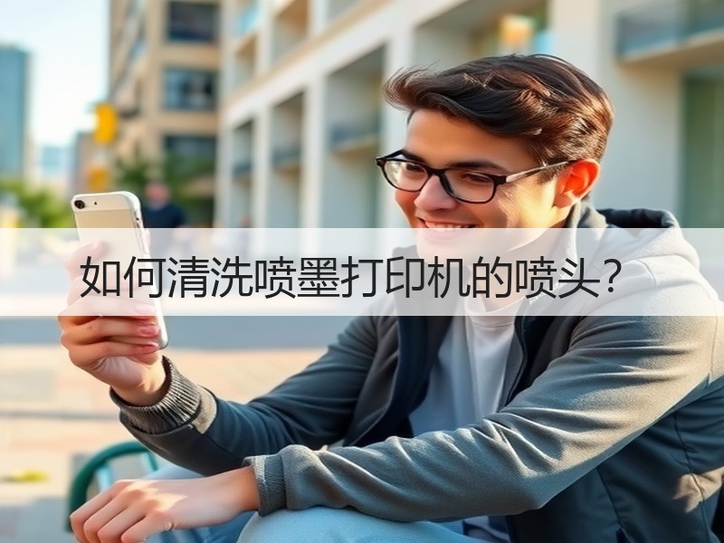 如何清洗喷墨打印机的喷头？