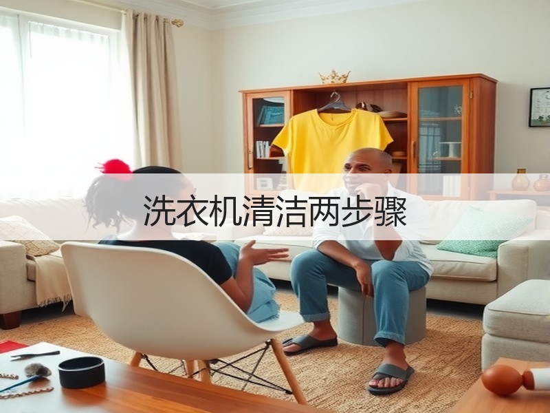 洗衣机清洁两步骤