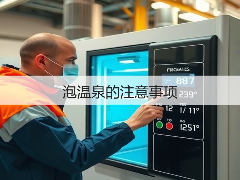 泡温泉的注意事项