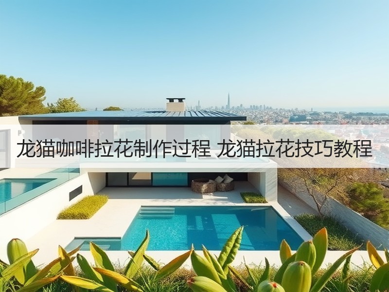 龙猫咖啡拉花制作过程 龙猫拉花技巧教程