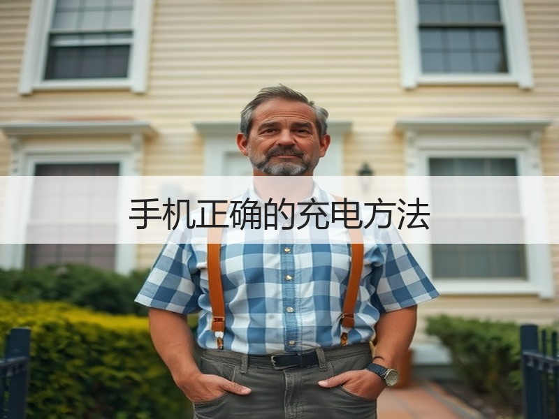 手机正确的充电方法