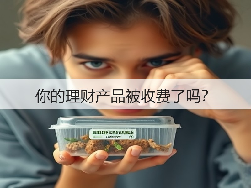 你的理财产品被收费了吗？