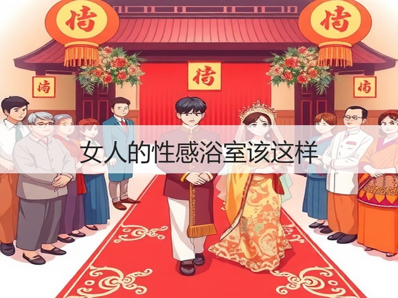 女人的性感浴室该这样