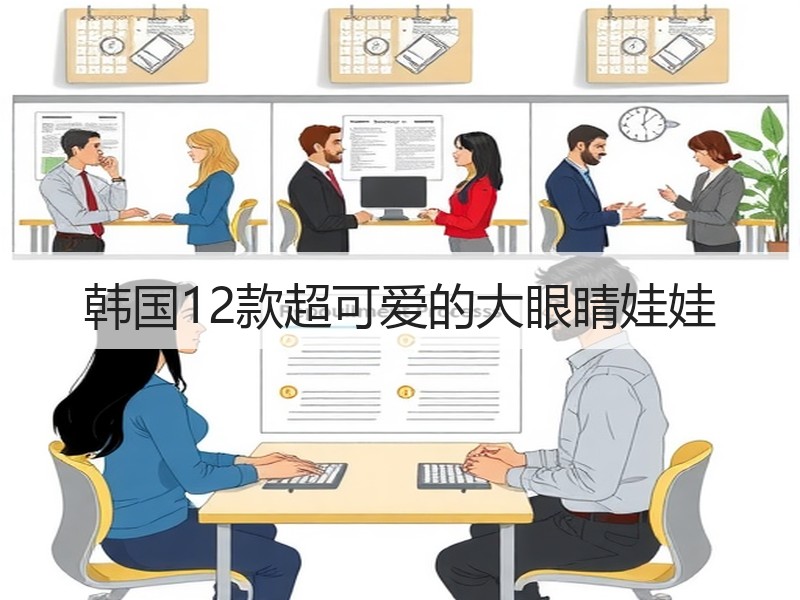 韩国12款超可爱的大眼睛娃娃