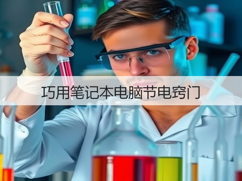 巧用笔记本电脑节电窍门