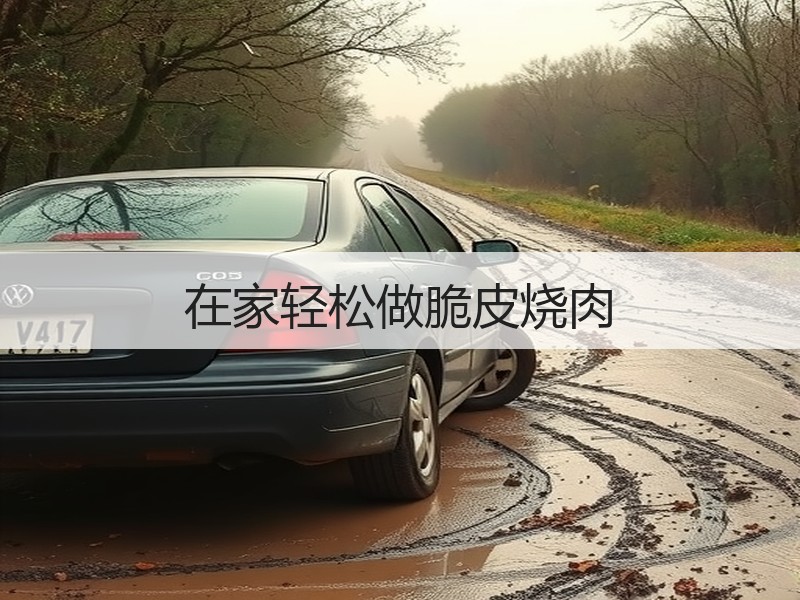 在家轻松做脆皮烧肉