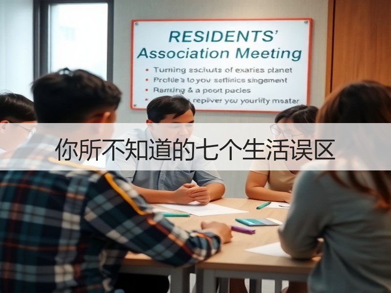 你所不知道的七个生活误区