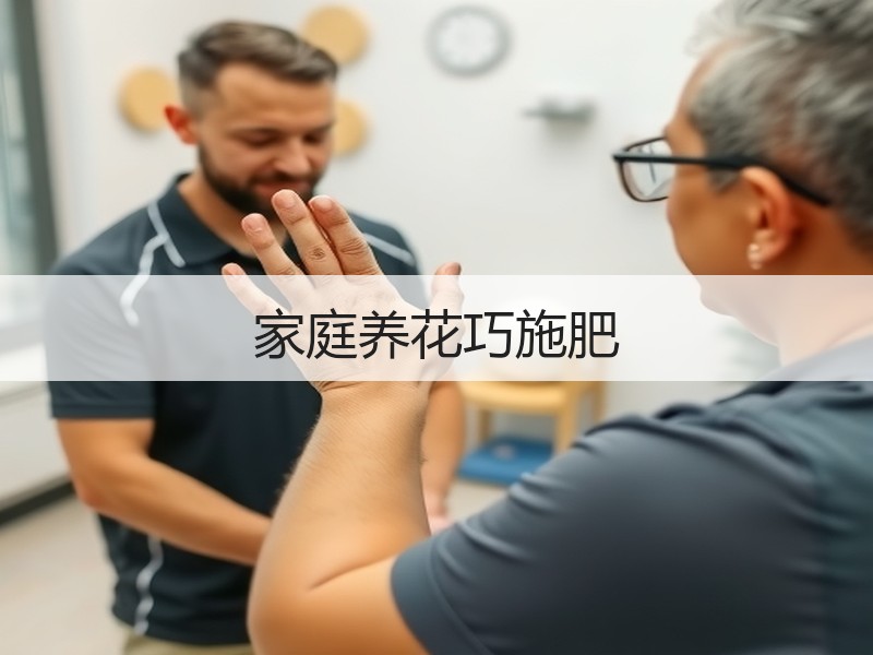 家庭养花巧施肥