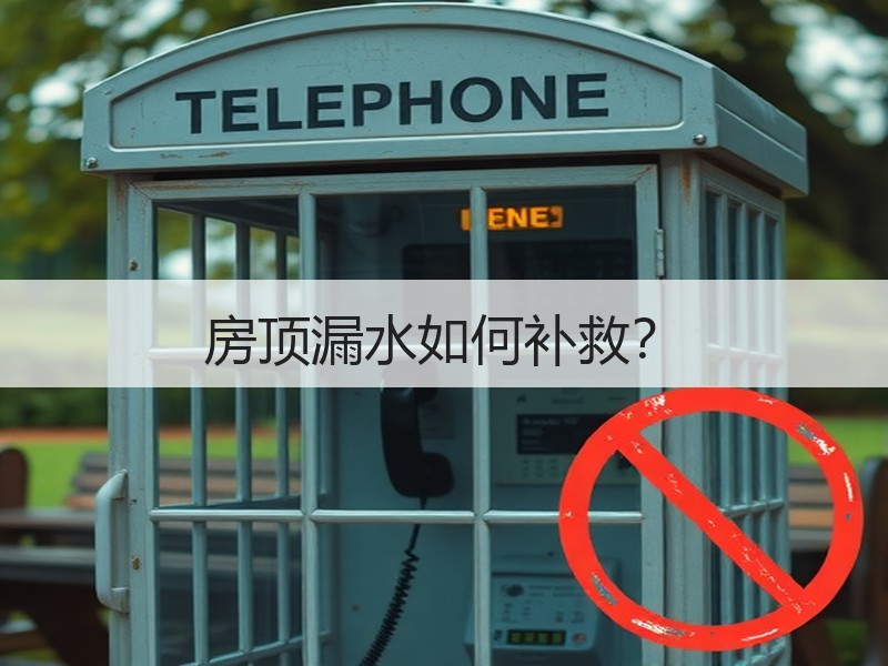 房顶漏水如何补救？